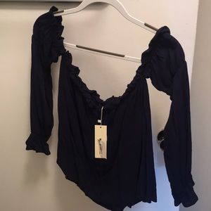 Off the shoulder top